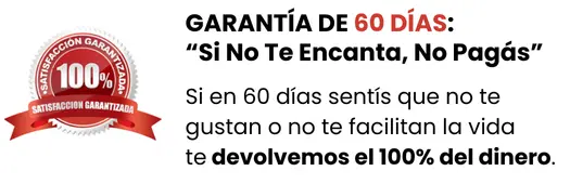 Garantía de 60 días
